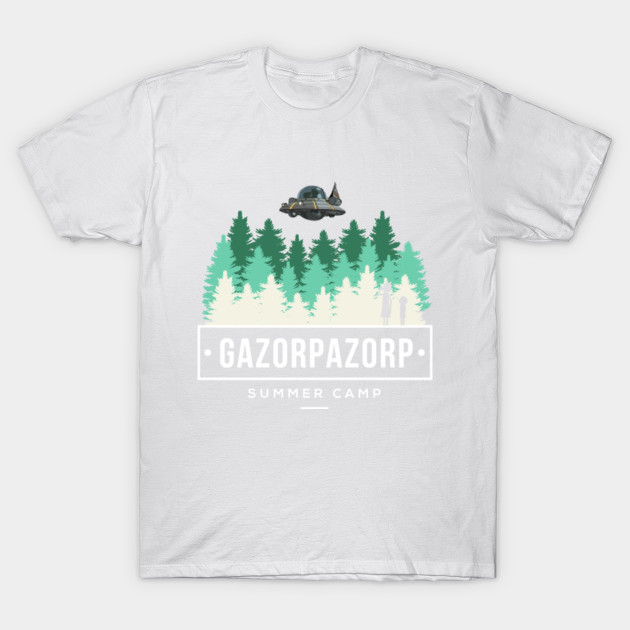 Rick And Morty Gazorpazorp Summer Camp T-Shirt-TOZ